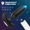 App Remoto Controllo Vibratore anale Bluetooth Butt Plug Men Massager Massager femmina Masturbatore Sex Sex Toys for Women Men Gay 240401