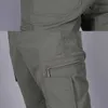 Мужские брюки повседневные грузовые брюки Militari тактические армии брюки мужские дышащие водонепроницаемые многопоканисты
