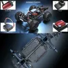 Elektro/RC -Auto MJX Hyper GO 16207 1 16 70 km/h RC -Auto 4WD Elektrische Hochgeschwindigkeitsfernbedienung Drift Monster Monster -LKW für Kinder gegen Wltoys 144010 Toys 240424