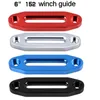 152mm 6inch winch aluminum guide rope guide winch rope hook aluminum alloy rope guide Hawse Fairlead SUV ATV UTV