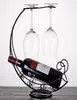 Creative Metal Wine Rack Hängande vinglashållare Bar Stand Bracket Display Stand Bracket Home Bar Decor Fun Presents Drop7546140