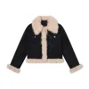 KARRRAM Y2K美学ブラックデニムコートグランジフェアコアジーンズファージャケット2000S HARAJUKU WINTER COATパッチワークビンテージ韓国