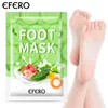 Cucumber Exfoliating Foot Mask 1pair=2pcs Foot Peeling Renewal Mask Remove Dead Skin Smooth
