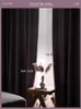Rideau rideaux violets français pour chambre de salon ombrage luxueux rétro luxe européen sensation de saging occlusion