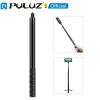 Monopodes PULUZ 150cm 110cm 70cm Stick Stick Stick Monopod avec vis de base de l'adaptateur invisible pour Insta360 One RS / x2 / x3