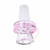 Bubble de verre de style rose cool tabagisme portable remplaçable 14 mm 18 mm Interface de joint mâle BONG BUBLER BUBLER MAINE