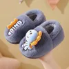 Outdoor House Kid Dinosaur Slippers For Kids Memory Foam Comfy House Shoes Girls Boys Bedroom Home Walking Sandals for Baby Girl