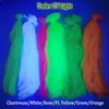 wifreo 2packs crintped slinky fibers kinky minnow合成毛繊維フライを縛るストリーマハエのバックテールジグヘッド