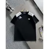 PRA T-shirts Mens Tshirts Designers Roupa Casais de algodão da moda Tee letra clássica Letra Invertida Triângulo Triângulo Trendy Designer camisetas para homens e mulheres 154