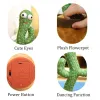 Animaux drôle de haut-parleur cactus en peluche toys électroniques cactus chanteur cadeau enfants