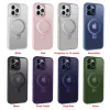 2024 Premium Magnetic Phone Cases for iPhone 15 14 13 12 11 Pro Max Plus Strong N52 Magnets Kickstand Translucent Matte CellPhone Cover