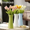 Ermakova Modern Multistyle Ceramic Vase Restaurant Bar Cafe Porselein Bud Flower Vase Ornament Home Restaurant Bruiloft Decor