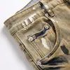 Designer Jeans Men jeans broek voor vrouwen en mannen retro high street jeans spetterde inkt graffiti street jeans broek