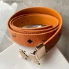 Belts Classic Designer Belt WCW Buckle Fashion Genuine Leather Womens Belts Mens belt Gold Silver Black Letter Buckle Belt Y240411