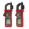 Smart Digital Clamp Meter Multimeter Auto Range True RMS NCV DC AC Voltage Inrush Current Temperature Tester Automatic Voltmeter