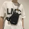 Mini telefon komórkowy plecak na klatkę piersiową Męskie sportowe torby na kwadrat kobiet