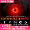Bike Lights Smart Auto Brake Sending Light USB RECHARGAGE EN CHARGE DE CHARGE DE CHARGE DE CHARGE DE CHARGE LED