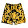 Amazon Foreign Trade Summer Nouveau style ethnique Impression de grande taille Fleur Shorts Men's Men's Casual Wable Pantal