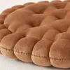 Cuscino peluche biscotti creativi biscotti simpatici cookie forma spessa tatami calda divano sedia da ufficio sedia da soggiorno decorazioni