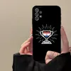 Paraguay Flag Téléphone Funda pour Samsung S30 S22 S21 S20 S9 S10 S8 S7 S6 Pro Plus Edge Ultra Fe Silicone Soft Cover