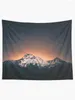 Wandteppiche Star Mountain Milky Way Night Tapestry Wanddekoration Hängende Schlafzimmer Ästhetik süßes Zimmer