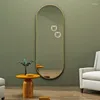Decorative Plates Dressing Mirror Wall Hanging Full-Length Girls Bedroom Changing Explosion-Proof