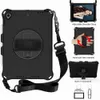 Tablet PC Cases Bags 360 Rotate Hand Strap Case For IPad Mini 5 6 Air 2 3 4 10.9 9.7 2018 7th 8th 9th Gen 10.2 2021 Pro 11 Kids Eva Shockproof Cover 240411