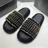 Sandalen Frauen Strohplattform Designer Schaffell Schlitten Luxusschuhe Neue farbenfrohe Flip Flops Geflecht Geweberutsche Ketten Hanf Seil Strandschieber Dicke Boden mit Kasten