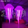 6mh (20ft) Giant Ceilling Decorazione per festa sospesa Bellissima illuminazione Sfliring Jellyfish for Night Club Feste Veni con Air Blower