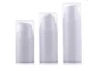 5 ml 10 ml 15 ml witte luchtloze lotionpompfles leeg wegwerpmonster en testcontainer cosmetische verpakkingsflessen buis1213581