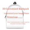 Rucksack Yikeluo Black Yin Yang Tai Chi 3D -Druck Unisex bequem verstellbare Schultergurte Boho Student Lehrbuch Knapsack