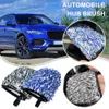 Lucullan Two-sided Microfiber Wheel Detailer Wash Glove Car Pocket Car Super Accessories Soft Detailing Hair Long 1/2pcs Mi S3L5