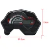 Motocicleta Velocímetro universal indicador de eletrônica digital LCD Display Cafe Racer Speedometer para Yamaha FZ16 FZ 16