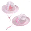 Berets Multipurpose Party Decoration Western Cowgirl Hat Present Supplies Accessory