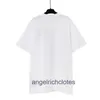 Vêtements de créateurs haut de gamme pour New PA Angels Coconut Classic Letter Imprimer T-shirt à manches courtes lâches pour hommes avec étiquette de marque, qualité 1: 1 originale