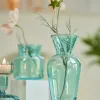 Glazen tafel vaas creatieve bloem vaas decoratieve glazen flessen heldere glazen vazen voor centerpieces home decor Noordse vaas