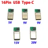 1PCS USB TYPE-C PD / QC PLIG DE DIGNAGE MAL MELN BANDE FAST CHARGE PCB 9V 12V 15V Module 20V PD 2 3.0 Câble de déclenchement CC QC4 Connecteur de charge