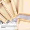 Tray Puzzle Wooden Woodtrays Unfinished Painting Crafts Serving Cube Board Boards Blank Sorting Canvas Hexahedral Jigsaw Panels