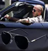 Solglasögon varumärkesdesigner polariserade män polariserade körskärmar svart pilot manliga retro solglasögon för Menwomen7771909