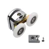 Glass Sliding Door Pulley Adjustable Upper Bottom Rollers Pulleys Runner for Shower Cabin Room Bathroom Dropshipping