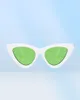 Fashion Trend Gat Eye Ompes Women Retro 2020 Brand Designer Cat Eye Obianchi da sole Donne Vintage Gradient Sun Glasses da sole femmina3590066