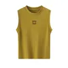 Top Tank Womens Designer Womens Tank Top Summer Slimless Slimess Camis Croptop Outwear مرنة الرياضة الدبابات المحبوك