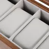 Watch Boxes Display Box Holder Organizer Wooden Jewelery Organzer Jewelry Storage Case Carrier Metal