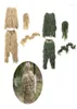 Set di caccia Abiti 3D Ghillie Suits Sniper Cimeflage Giacca e pantaloni1441465