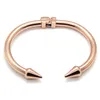 Luxurious Fashion gold silver double narrow cuff bangle bracelet for men or women