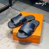 Designer praia chinelos de luxo verão izmir sandálias homens moda moda couro genuíno lento liso lasco lasco ladrina casual slides