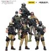 Figuras de brinquedo de ação 1/18 Joytoy Hardcore Cool Action Character Sack Mercenários Kina 6 Peças de Anime Modelo Presentes para entrega gratuita