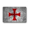 BADMATS DE KNIGHTS TEMPLAR Gedrukte vloer Tapijt Zadkamer Keukeningang 40x60 cm/50x80cm Niet-slip deurmat binnen Tapijten binnenshuis