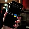 Case de téléphone pour Google Pixel 8 7 Pro 7A 6A 6 Pro 5A 4A 3A Pixel 4 XL Pixel 5 6 4 3 3A XL Ukraine Flag Case Funda