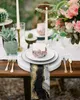 Samenvatting Black Marble Tafel servetten Set Dinner Handkerchief Doek Doekjes Doek voor bruiloftsfeestje Banquet